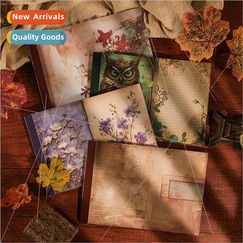 Zhuo dream abyss realm material paper vintage flowers handbo