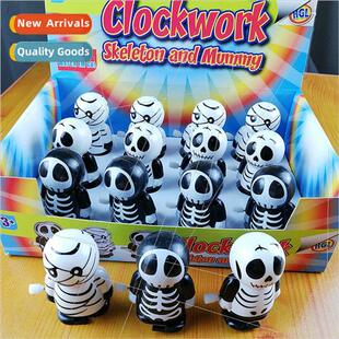 creative winding wind-up chain will walk zombie mummy black