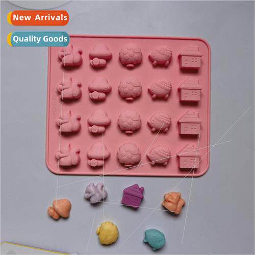licone 20 Squirrel House Chocolate DIY cake Ice cube cookie