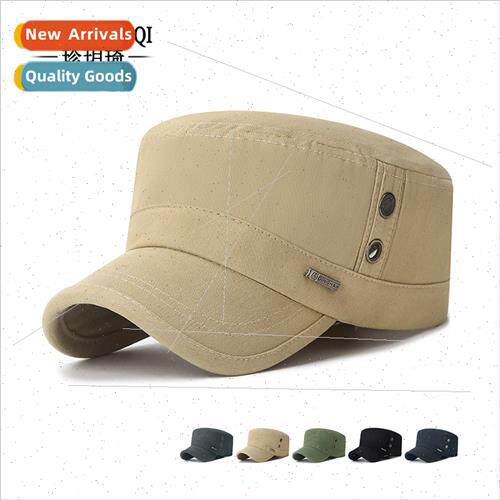 men four seasons new top Hum long  flat cap breathable sunsc