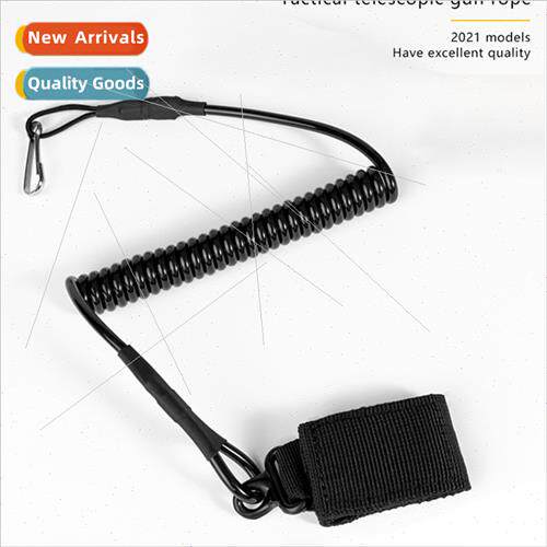 Spring gun rope molle anti loss safety rope gun outline 92G