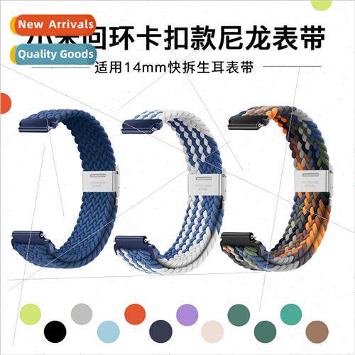 适用Xiaomi bracelet 8 strap Xiaomi 5/6 snap elastic nylon on