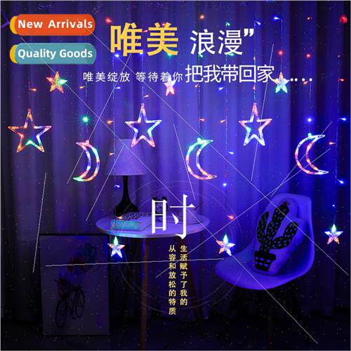 LED Curtain ghts Christmas Day Room Decoration Colorful ghts