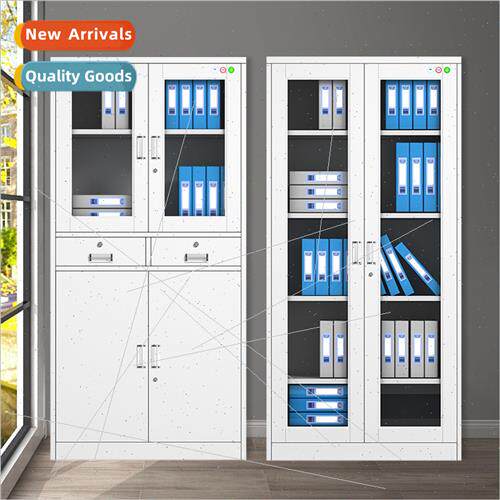 Steel filing cabinet short cabinet tin cabinet office data v