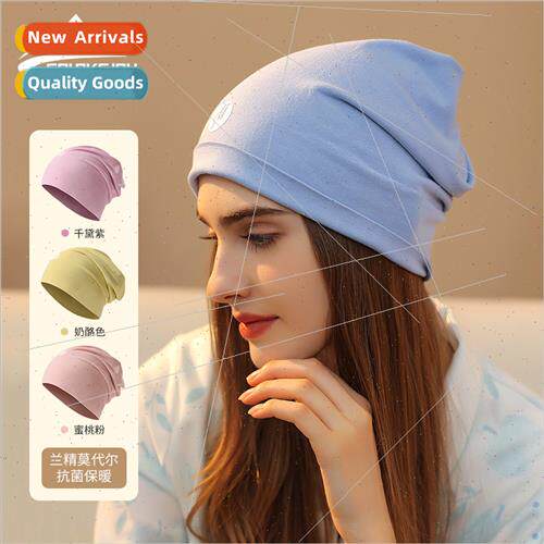 Materny moon hat fall and winter materny home cold warm pile