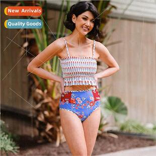 spa thi bikini belly waist high women sexy swimsu new Europe