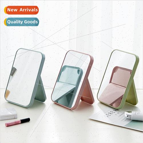 Creative desktop portable portable makeup mirror large deskt图片