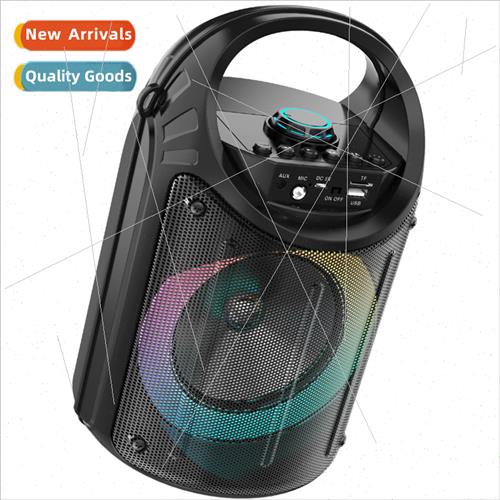 Wireless creative bluetooth speaker small steel can small po