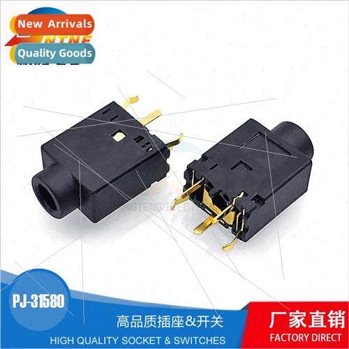 Subwoofer Audio Headphone Socket 3.5 Vertical 4-4-stage 4-An