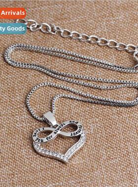 Europe Uned States new creative love necklace I Love You jum