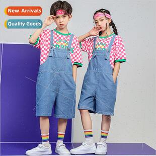 Clothes Childrens Summer June Permance Set Dance