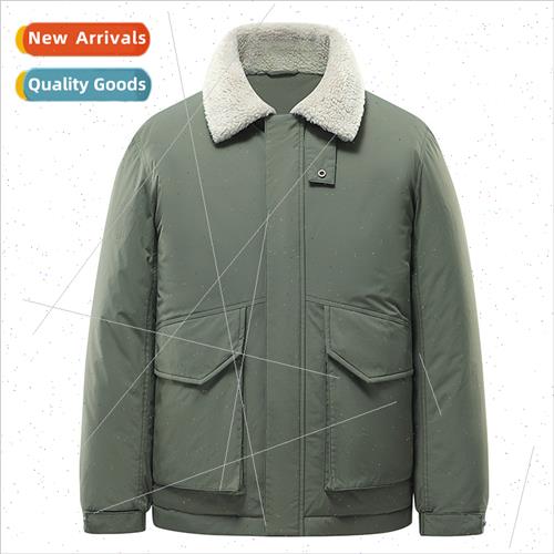 Large size down jacket winter men new HK fashion wild thicke图片