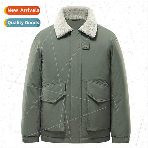 Large size down jacket winter men new HK fashion wild thicke