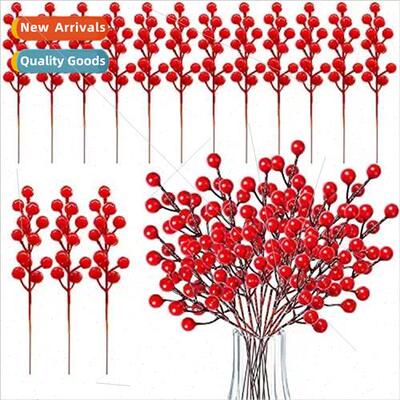 mulation flowers Fortune Fru red hot greenery table decorati