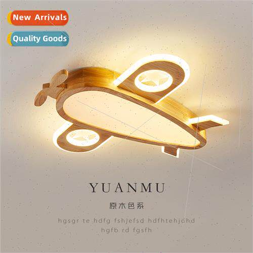 Children room bedroom light cartoon airplane boy creative gi