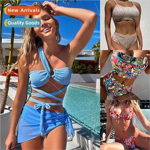 Fashion Womens Spl Swimwear Nylon Printed Swimsu Biki Europe