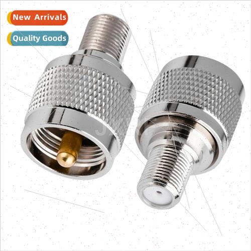 RF Connector UHF-F Coaxial RF Adapter PL259 UHF Male to F Fe