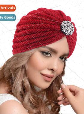 Europe Uned States popular ethnic wind wool turban cap India