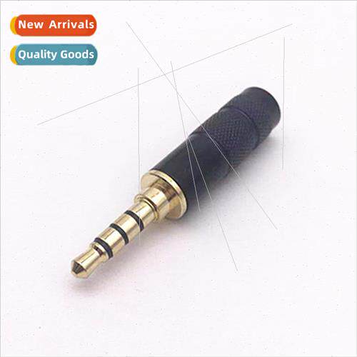 Copper shell Ouard 3.5mm gold-plated 4-wh mark 3.5mm headpho