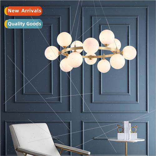 Scandinavian living room chandelier simple modern light luxu
