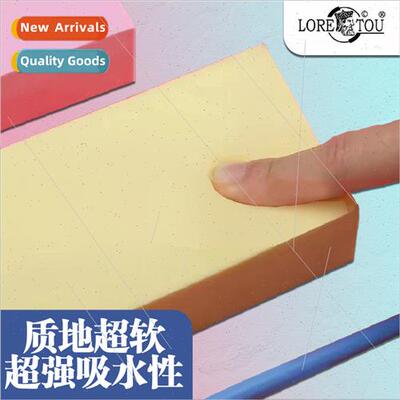 Gouache art wh old man absorbent sponge watercolor super abs
