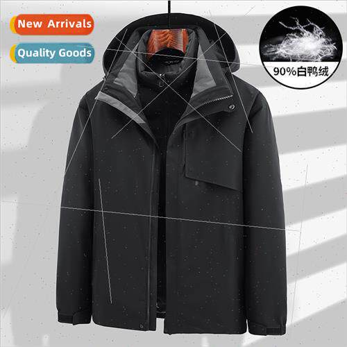 Large size L-8XL winter down jacket men women down jacket re