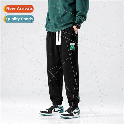 Sweat pants men large size loose casual pants hundred hundre