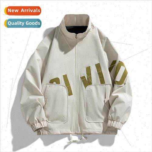 HK jacket men stand-up collar 2023 fall casual nd youth loos