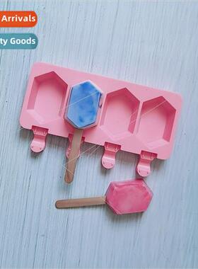 4 in 6 gemstone ice cream 94 silicone mold cake pudding dess