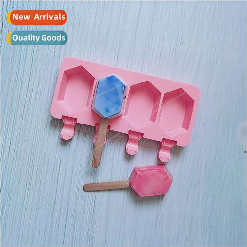4 in 6 gemstone ice cream 94 silicone mold cake pudding dess