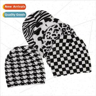 set win States autumn hat head cap knted striped Uned Europe