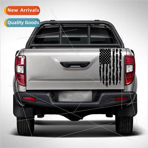 American Flag Stickers Truck Rear Flag Stripe Stripe Rear En
