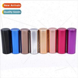 Portable Travel Mini Tea Canister Aluminum Alloy Swivel Mout