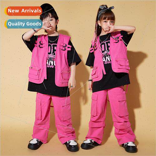 Children hiphop set dance tide childrens hip-hop handsome ti