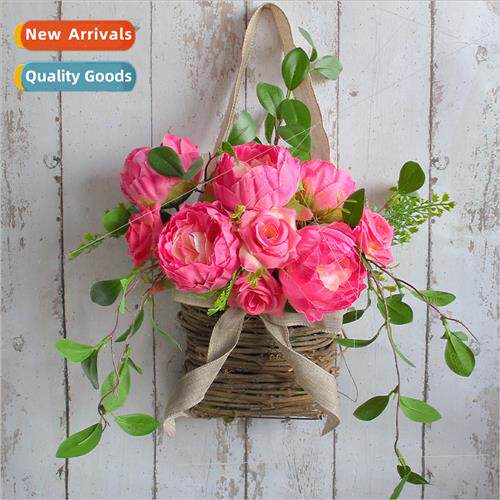 New 2023 Moonflower Wreath Wreath Plant Door Hanging Home Ha