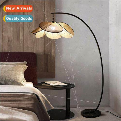 Creative  Scandinavian fishing floor lamp retro living room