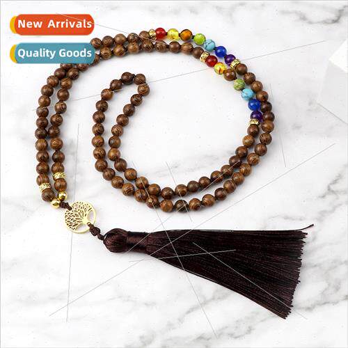 Tassel Tree fe Alloy Pendant Necklace Bohemian Vintage terar