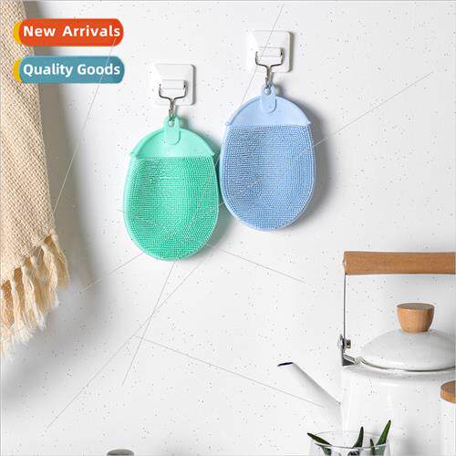 Soft Bristle Bath Brush Scrubbing Shower Gloves Multifunctio