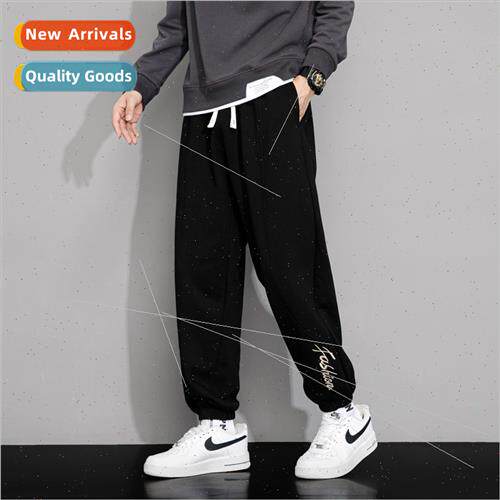 Spring Autumn  drawstring sweater pants men hundred nine pan