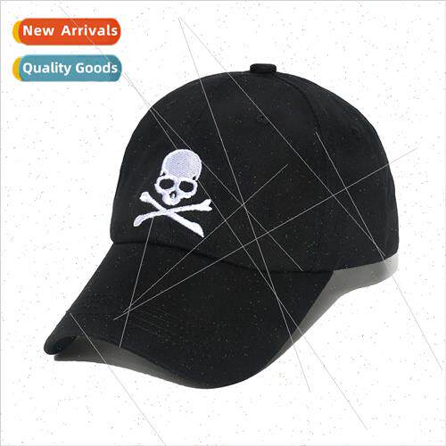 Ghost skull embroidered baseball cap hip hop set personaly p