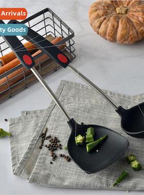 304 food-grade silicone spatula soup ladle frying spatula fr