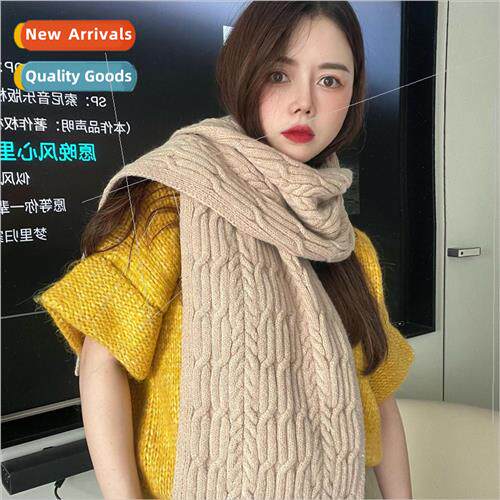 2023 twisted 8 scarf female season Korea  winter hundred wh