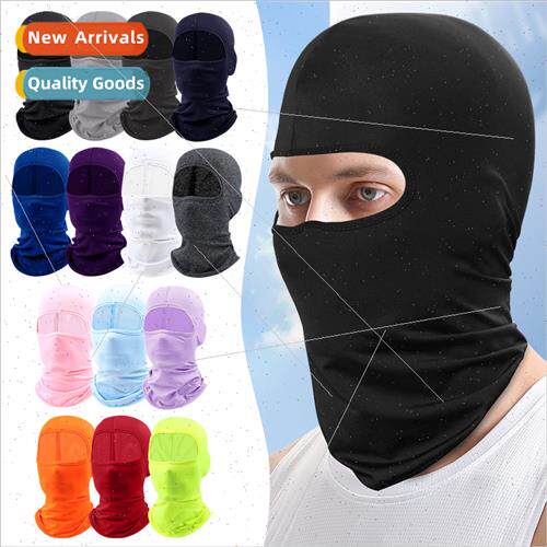 Outdoor sports riding sun mask ice silk bandana fishing moun