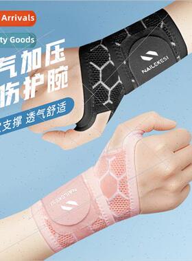 Sports wrist guards female  sprained wrist tendon sheath she