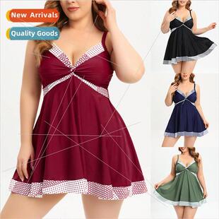 large size conservative new hig spa Europe women 2023 swimsu