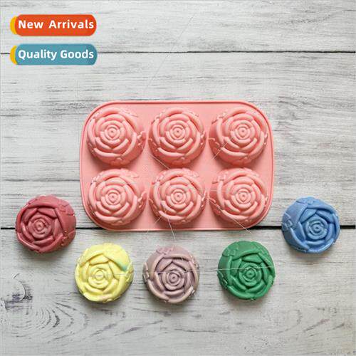 x Roses 340 Cake licone Mold Pastry Jelly Egg Tart Bread Mol