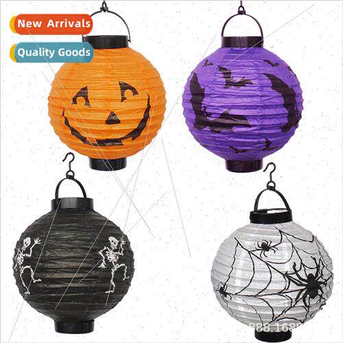 Halloween children portable luminous paper lanterns kinderga