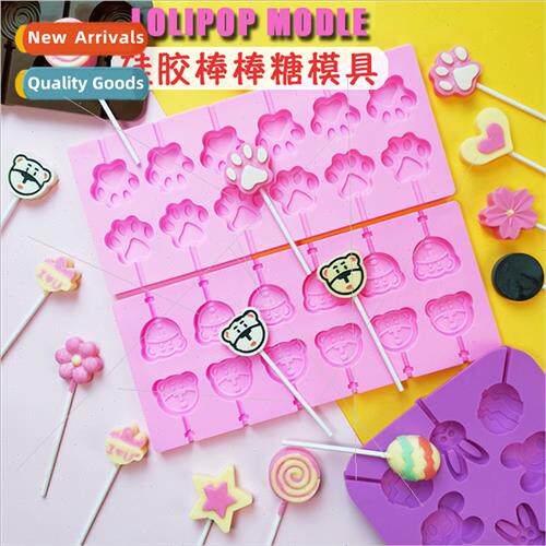 Baking silicone mold lollipop cake mold cartoon variety home