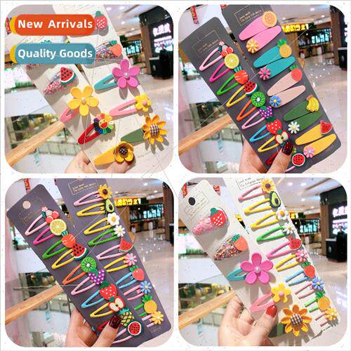 Korea children hair clips bb clip girls hair card headdress
