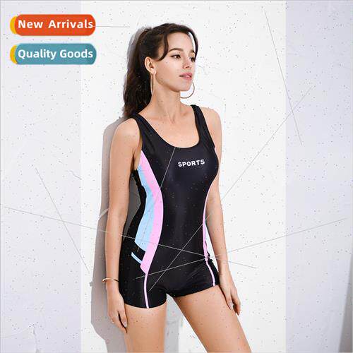 2024 Swimsu Swimsu Flat Angle Slimming Slim Student Quick Dr